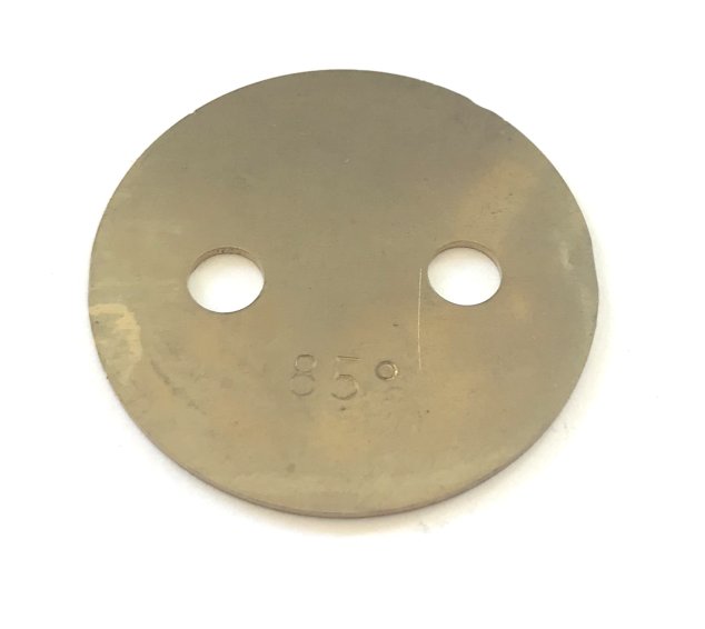 THROTTLE PLATE 34MM 85 DEG 