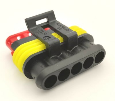 5 Pin inline connector