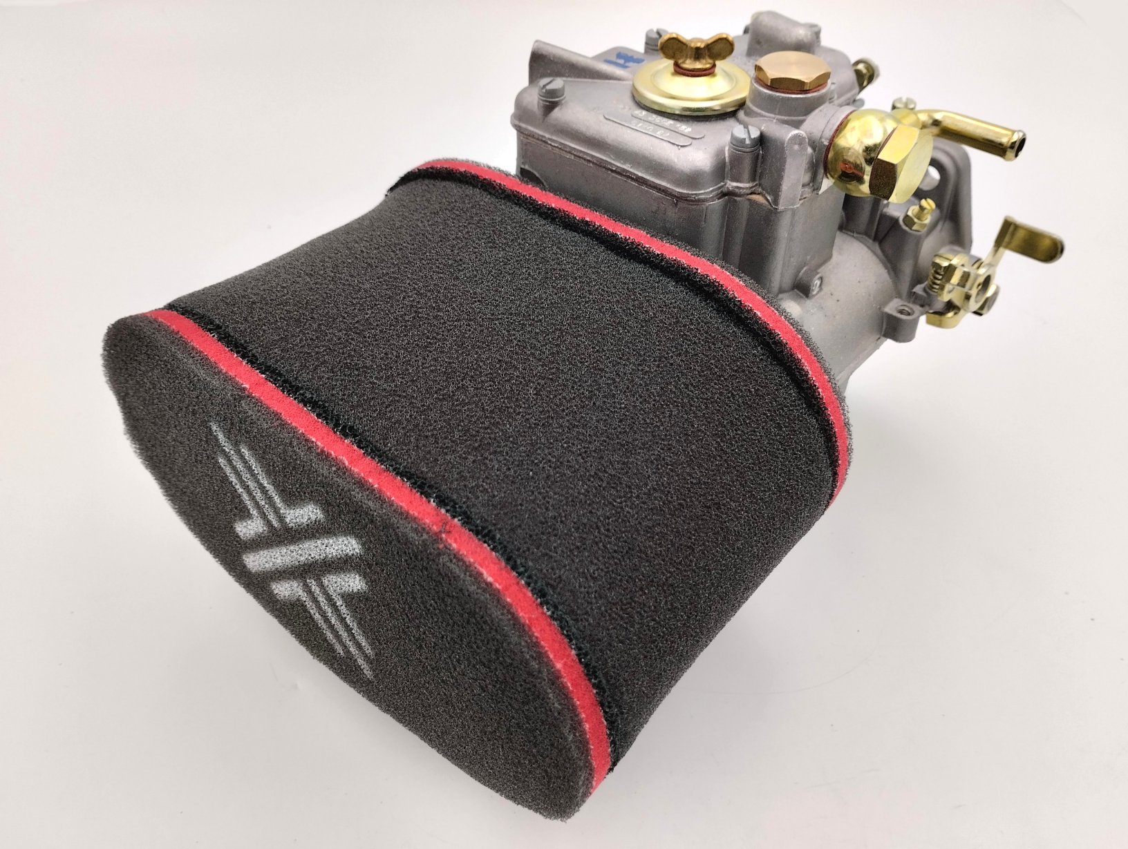 Pipercross Dual Trumpet Air Filter Sock 125mm, fits 45 DCOE