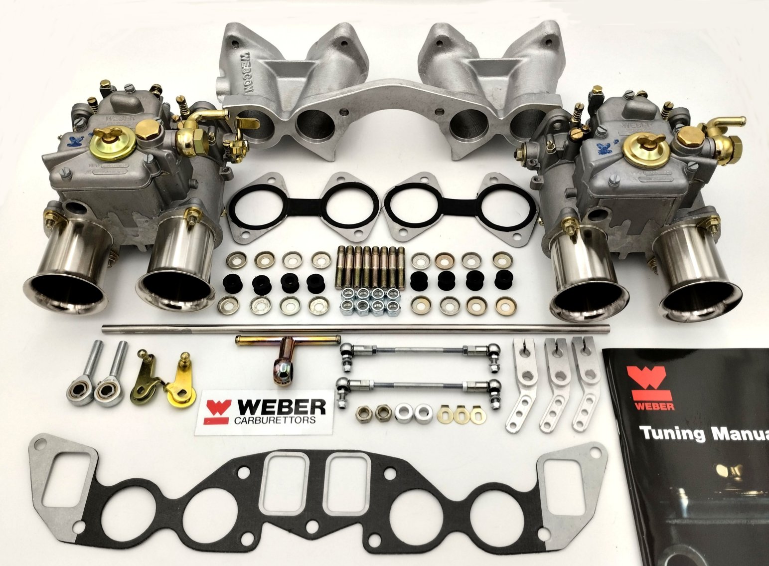 B18 / B20 Volvo 2 x 45 DCOE 1 PIECE M/F