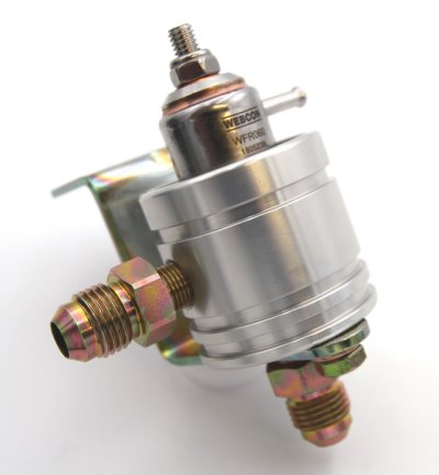 0-5 bar Adjustable natural aluminium finish - 6 fittings