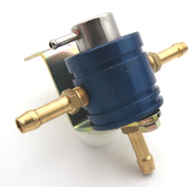 2.5 bar Blue - Twin push on fittings 