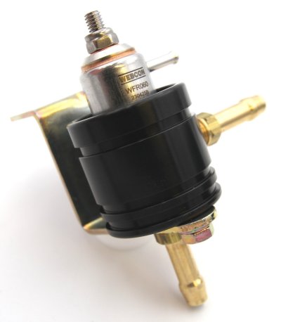 0-5 bar Adjustable black - Push on fittings