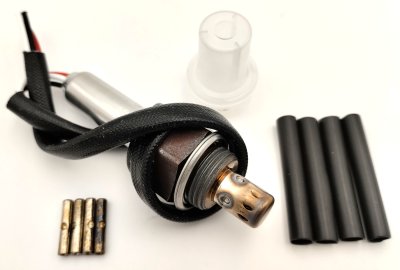 Universal lambda Sensor Kit - 3 Wire Titania - 18mm