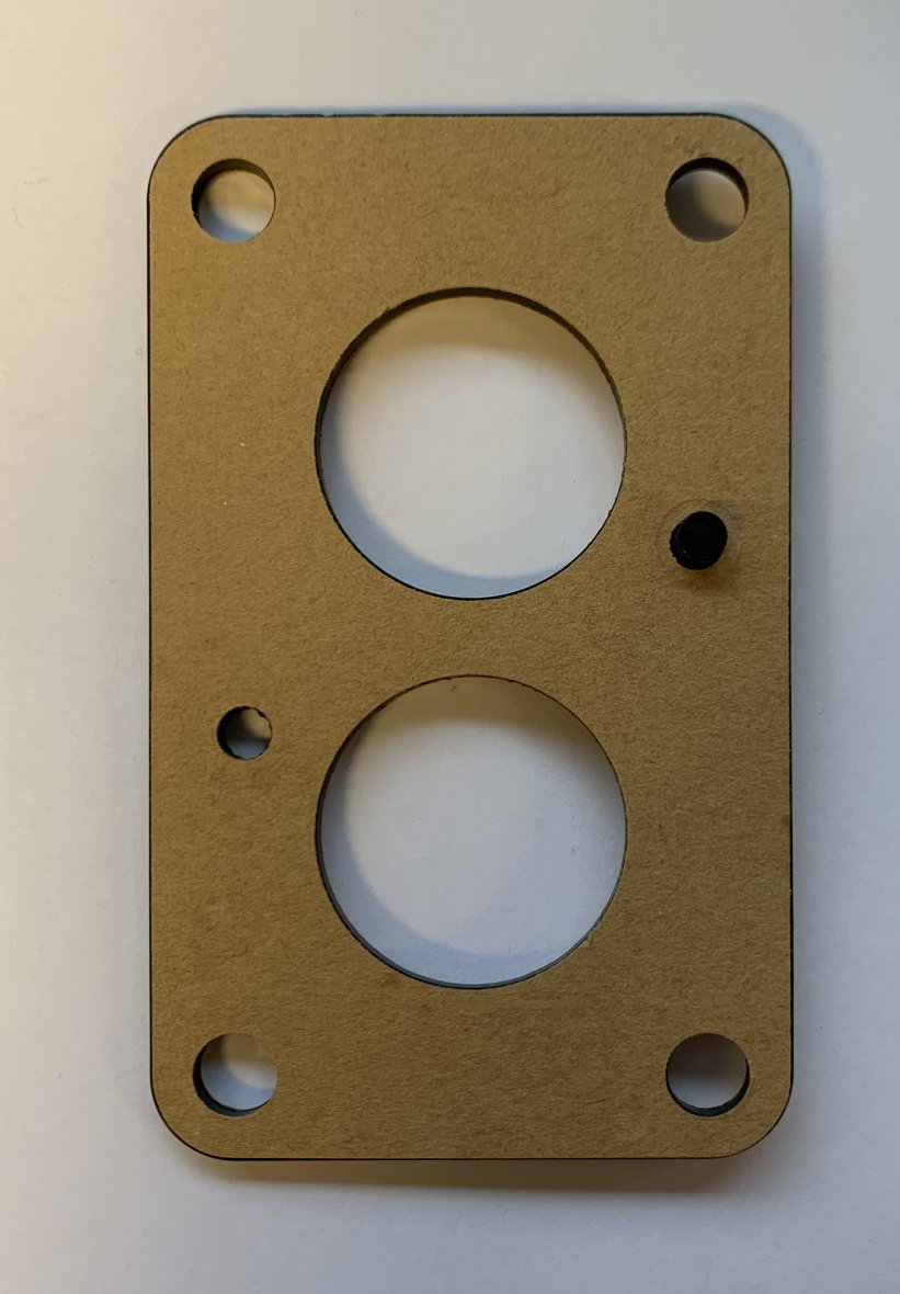 THROTTLE BODY FLANGE 32 DRT, 32 DRTM