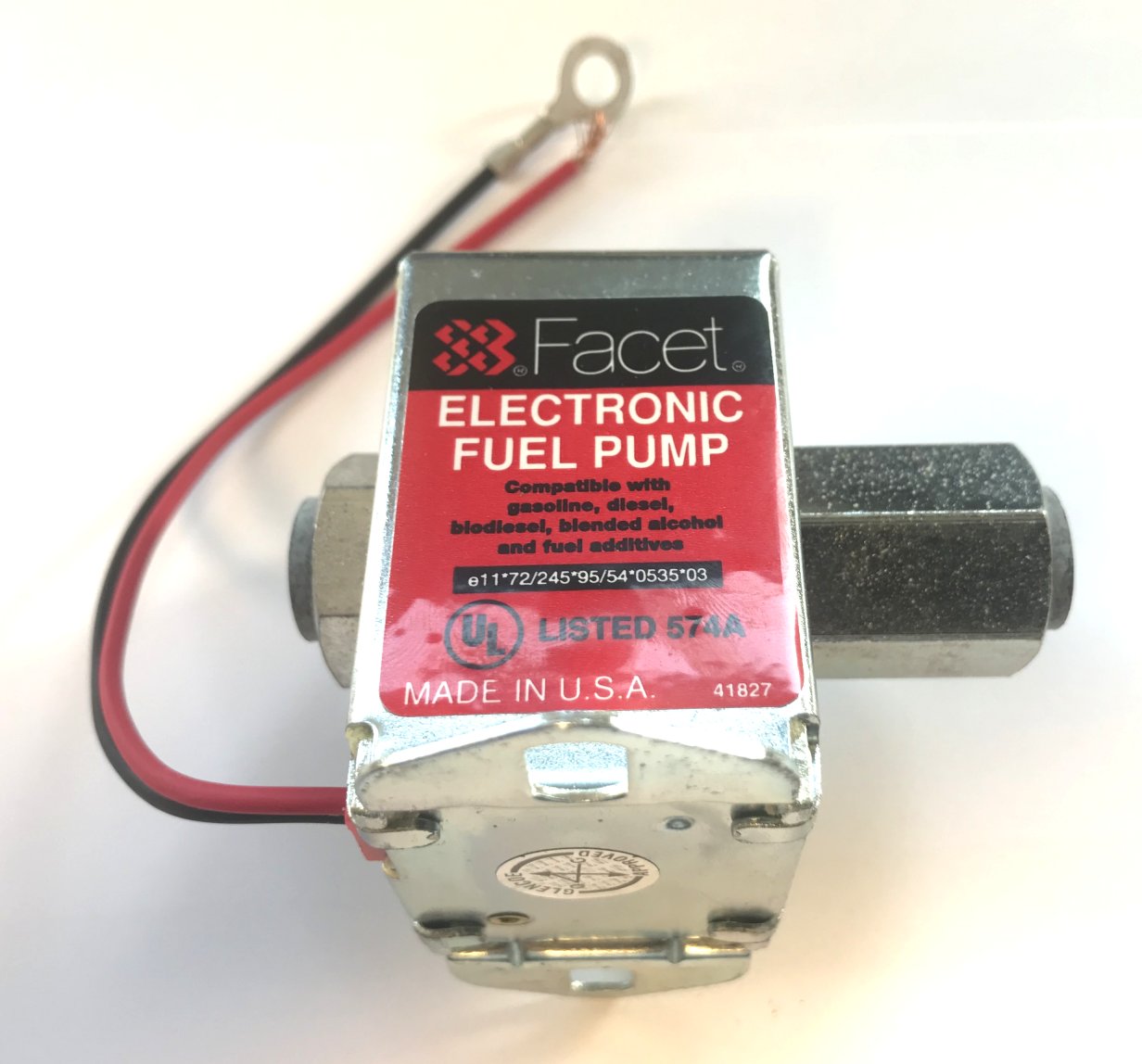 Facet 40106 Solid State Fuel Pump 4-7psi 1/8 nptf