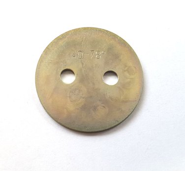 Throttle Plate 40mm 78 deg