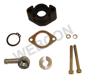 Pintle injector mounting kit - Single fuel union