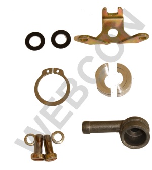 Injector mounting kit - single fuel union