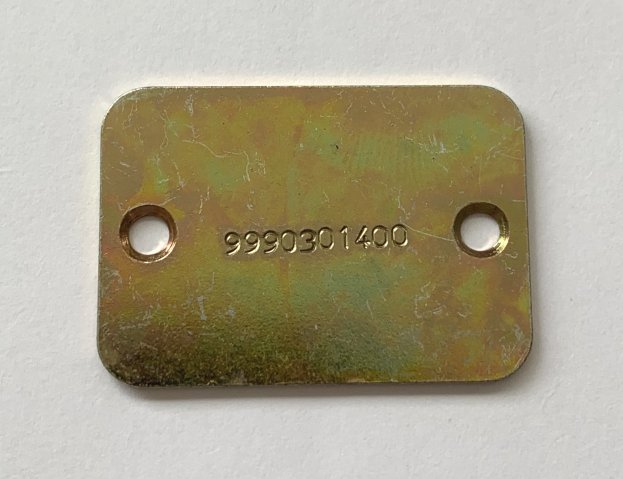 Inspection Cover blank DCOE