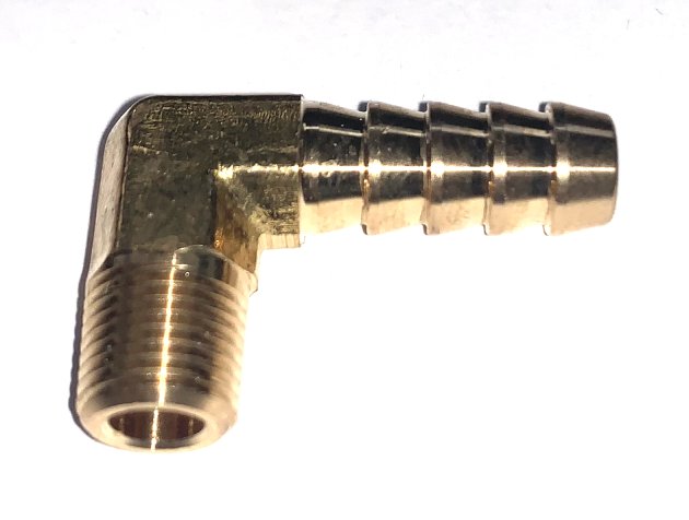 Fuel Union - 1/8 NPT 90 Degrees 10mm