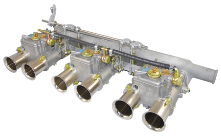 XK150 3 x Weber 45DCOE