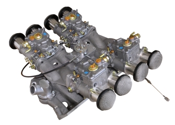 Rover V8 4 x Weber 45DCOE Crossram